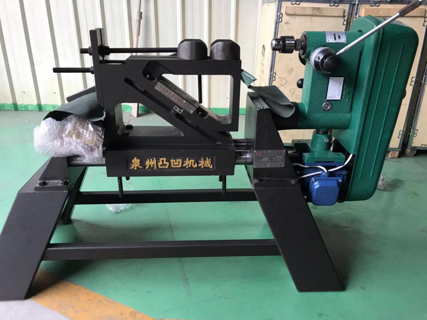 感謝河北王延靜惠購(gòu)圓鋼中心孔鉆床0.6米