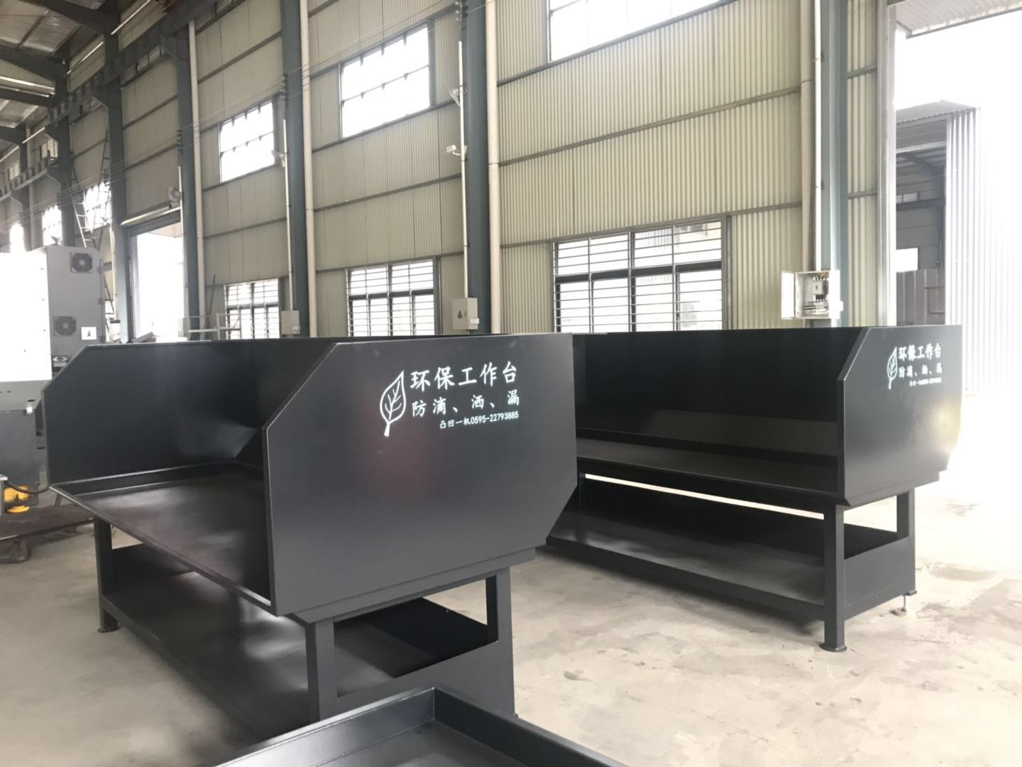 感謝聰勤機械惠購三工位環(huán)保工作臺